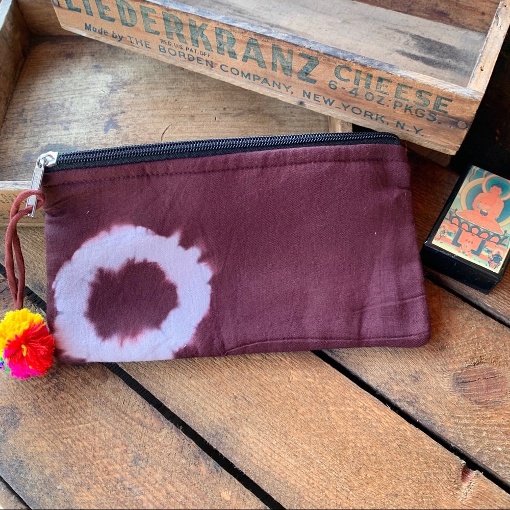 ✨BOHO TIE DYED ZIPPERED MULTI PURPOSE POUCH